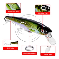 11cm11 5g classic lure minnow hard bait plastic artificial bionic bait fishing gear with gift accessories dw447 fishing lures