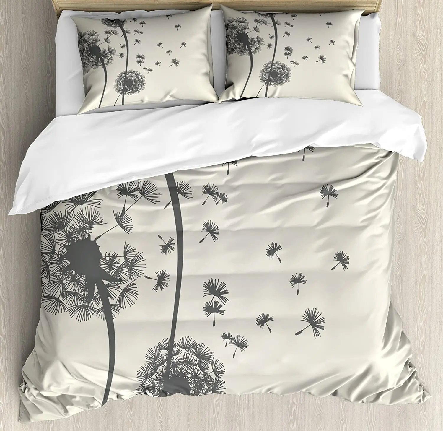 

Plant Quilt Set Dandelion Flowers Duvet Cover Fashion Bedding Set Bedroom Decor King Size Bedding Set