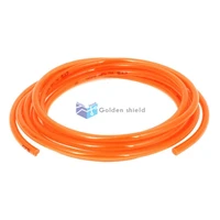 orange red air compressor pu tube hose pipe for pneumaticsair fuel gas polyurethane pu hose