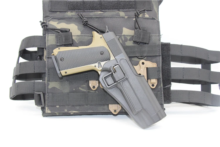 CQC охотничий Удар MOLLE пистолет адаптер кобуры страйкбол тактический Удар MOLLE платформа для Glock 17 19 M9 M92F USP colt 1911