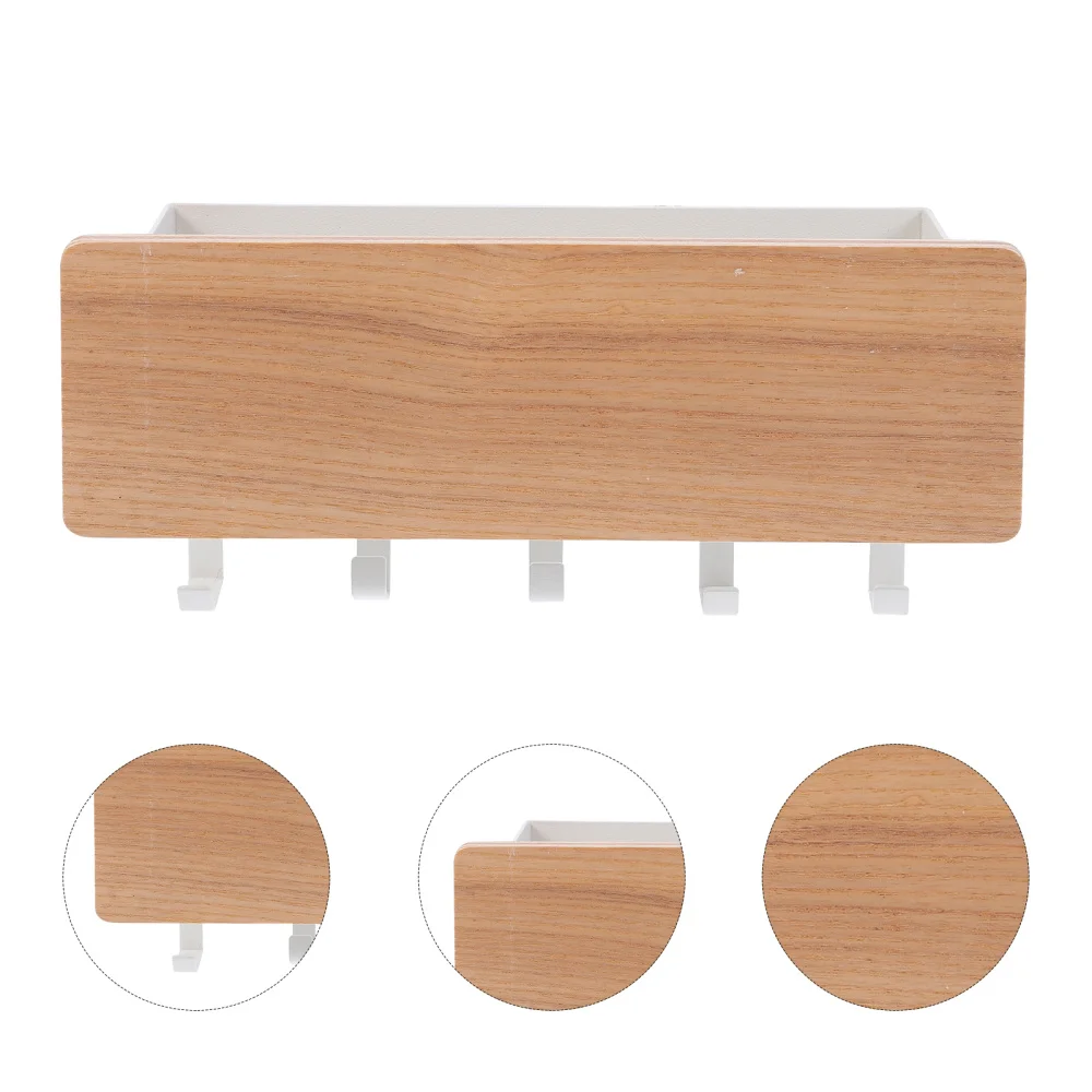 

1pc Home Wall-mounted Metal Coat Hooks Storage Rack Storage Holder with Hooks