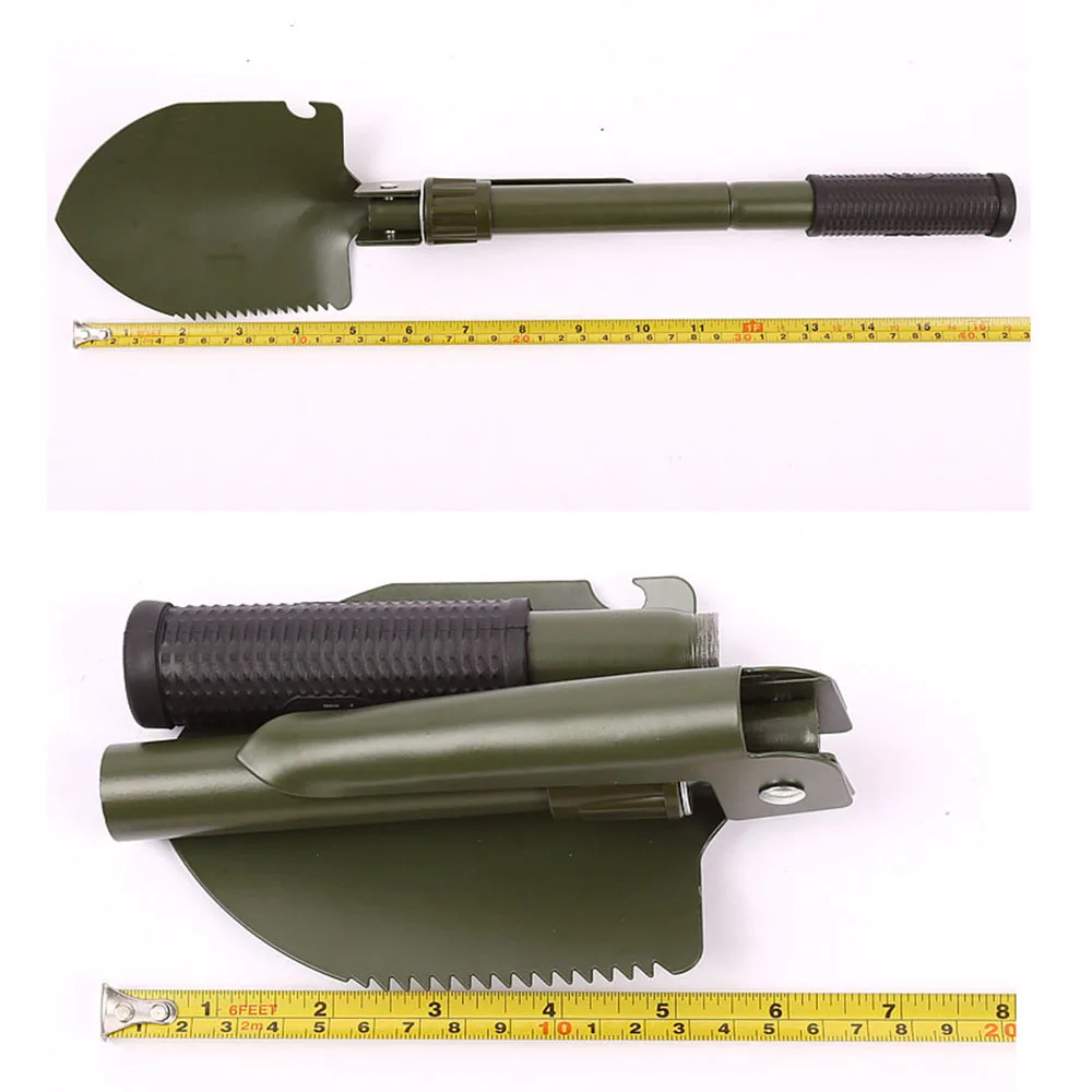 

Outdoor Supplies Shovel Camping Shovel Four-In-One Shovel Multifunctional Engineer Shovel Fishing Folding Shovel