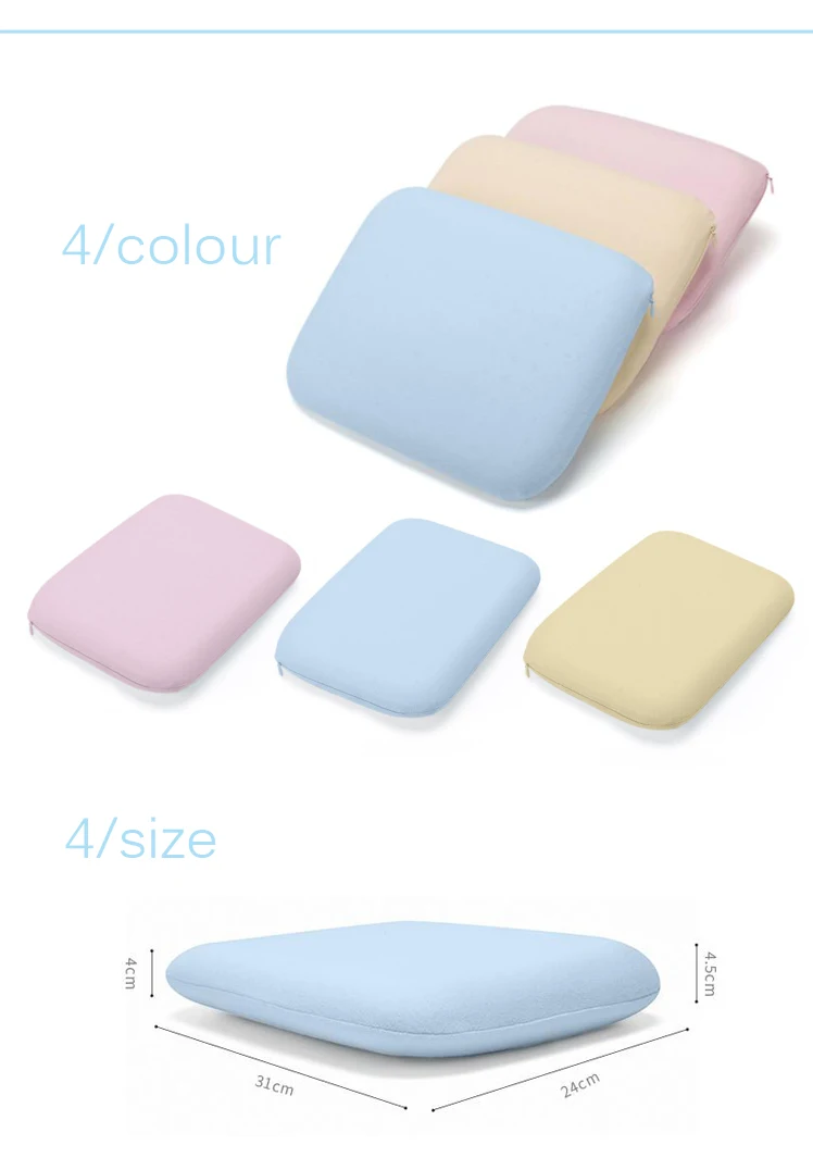 Memory Foam детские подушки дышащие детские подушки определенной формы для предотвращения плоской головы эргономичная подушка для новорожденного almofada infantil 0~ 12 м