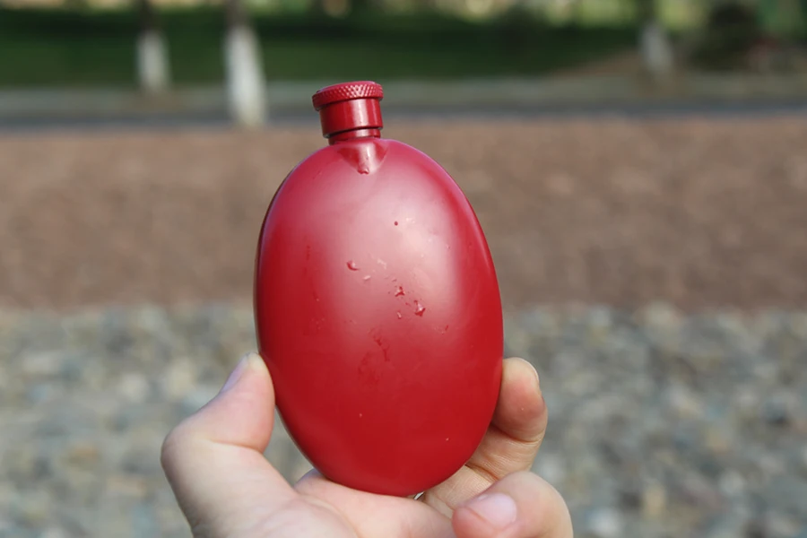 BIUBIUTUA 3oz 304 компактная фляжка из нержавеющей стали Модная Портативная уличная бутылка для вина контейнер для ликера Женская фляга