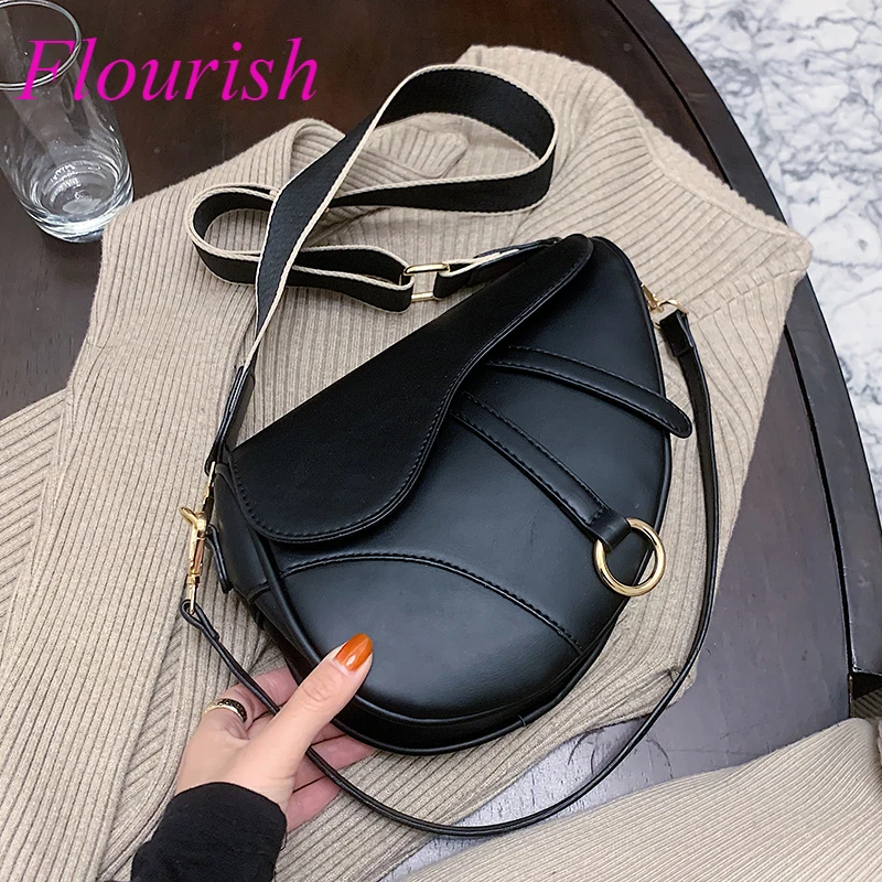 

Роскошная брендовая Сумка-седло, женские кошельки и сумочки из искусственной кожи, дизайнерская модная сумка через плечо, Классическая сум...