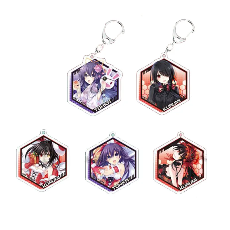 Акриловый брелок для косплея йошино из аниме свидание и прямая трансляция Yatogami