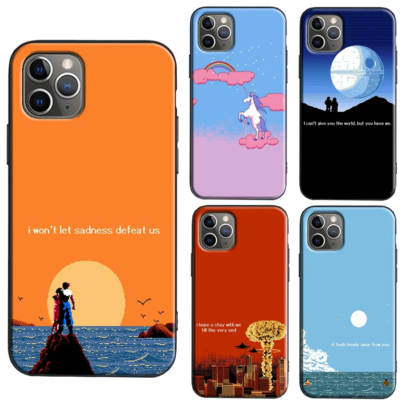 Чехол из ТПУ для iPhone XR X XS Max 11 12 Pro mini 6S 7 8 Plus SE 2020|Бамперы| |
