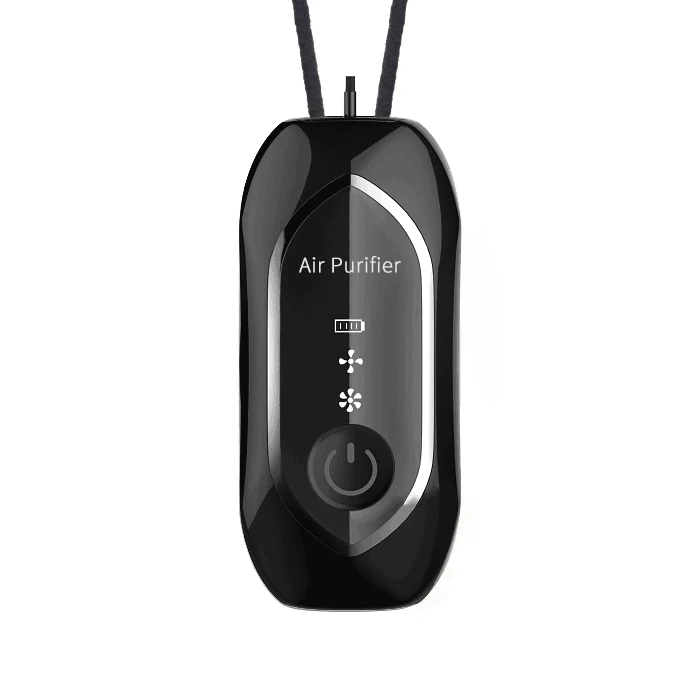 

Портативный очиститель воздуха, личное ожерелье USB Перезаряжаемый очиститель воздуха, мини ионный очиститель, пригодный для использования ...