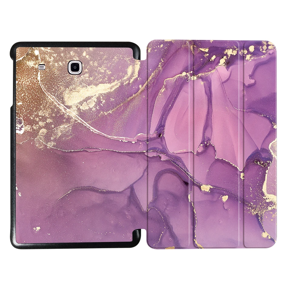 MTT чехол для samsung Galaxy Tab E 9,6 ''T560 T561 SM-T561 T565 Funda откидной трехслойный чехол из искусственной кожи с мраморной текстурой для планшета