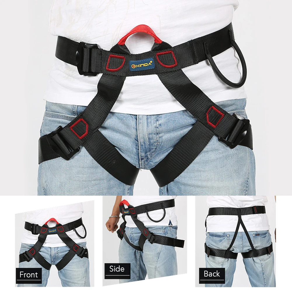 Outdoor Climbing Harness Safe Seat Belt for Men Women Mountaineering Training Caving Rappelling camping climbing Equipment
