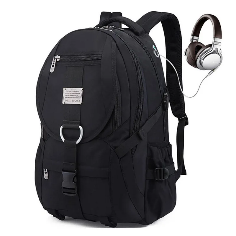 Рюкзак унисекс с USB-зарядкой и отделением для компьютера | Багаж сумки