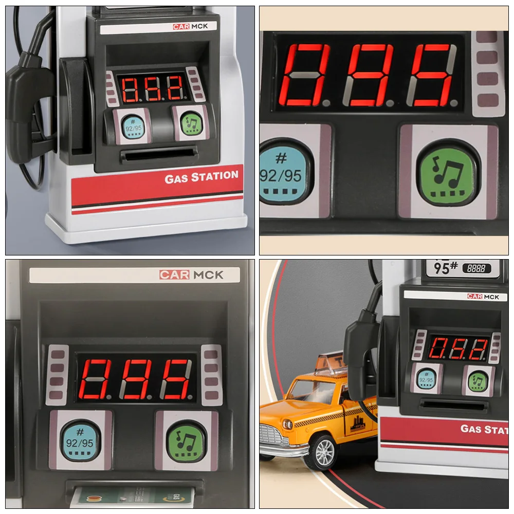 

1 Set of Simulation Gas Pump Toy Set kids Early Education Toys
