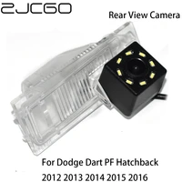 zjcgo car rear view reverse back up parking night vision waterproof camera for dodge dart pf hatchback 2012 2013 2014 2015 2016
