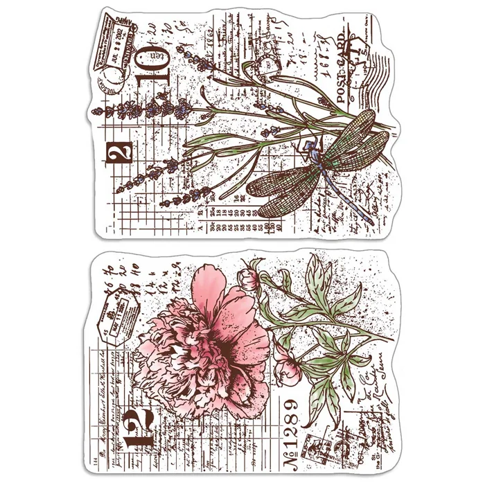 

CLEAR STAMP bckground DIY Scrapbook Card album paper craft silicon rubber roller transparent stamps 0663