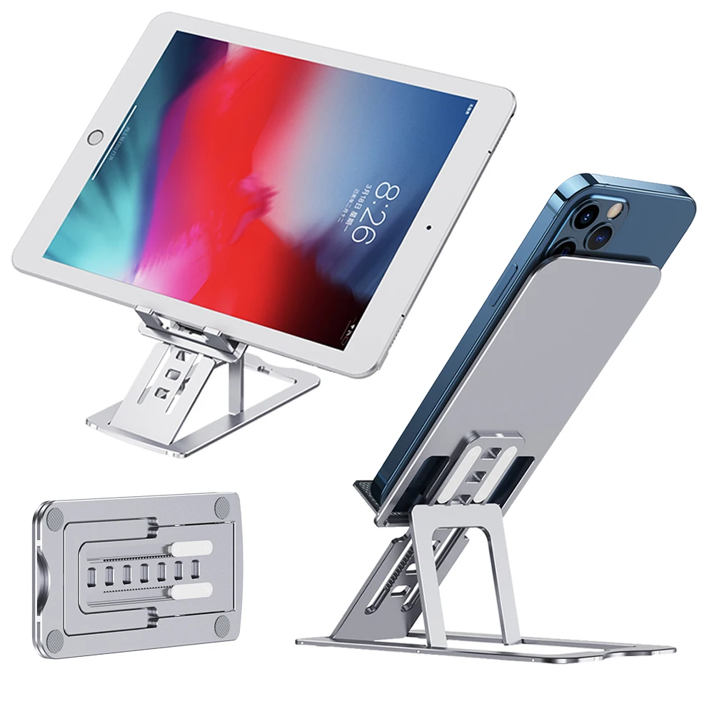 Подставки для планшетов iPad держатель Регулируемая Складная мобильный телефон