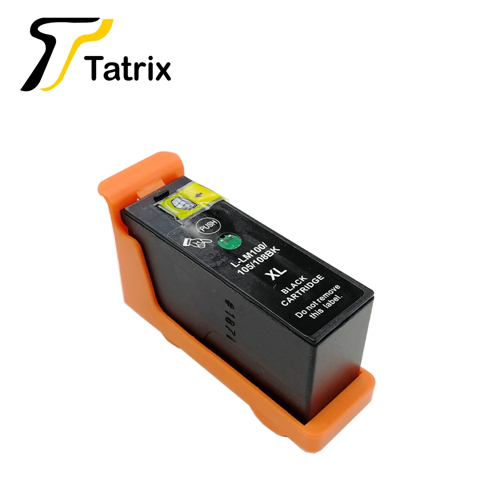 Tatrix совместимый с LM100 LM105 LM108 чернильный картридж для Lexmark S301 302 305 S405 409 S505 S605 S308 S408