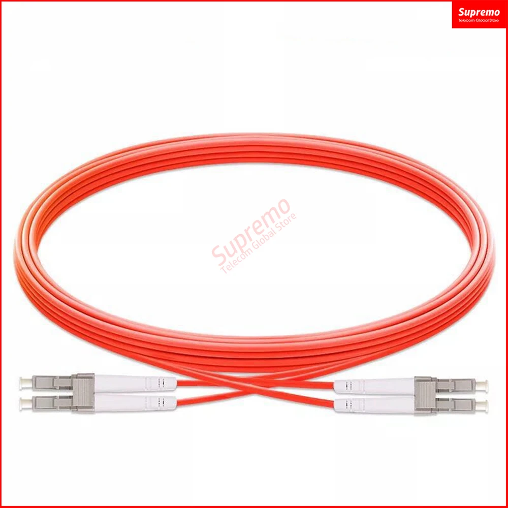 5 шт./лот LC/UPC LC/оптический патч корд дуплекс Diameter3.0mm многомодовый волоконно