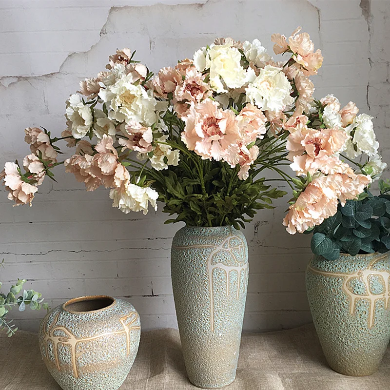 

Beautiful wild Fever Pinnacle Artificial silk Flowers for living room Decoration flores artificiales home decor