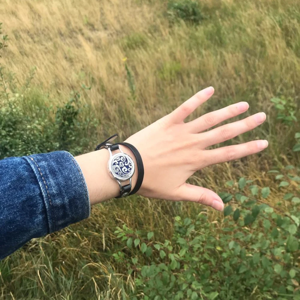 Дерево жизни браслет для ароматерапии ювелирные изделия эфирное масло диффузор