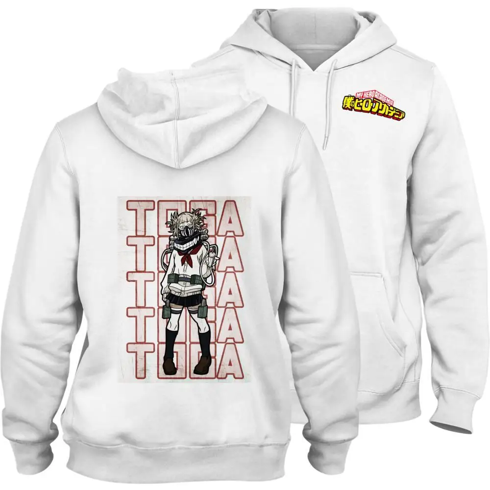 

My Hero Academia Print Cartoon Fashion College Hooded Sweatshirt with Pocket Winter Teen Activewear