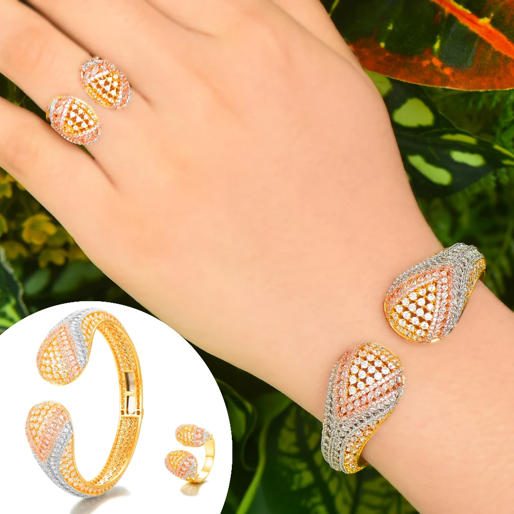 Missvikki индийский Африканский нигерийский Свадебный Роскошный Открытый браслет