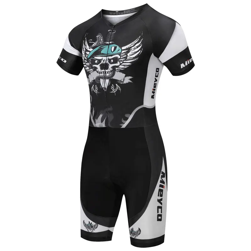 Malciklo Pro для мужчин Забавный дизайн Триатлон команда Велоспорт Джерси Skinsuit Ropa De Ciclismo Майо Одежда Костюм - Цвет: 22