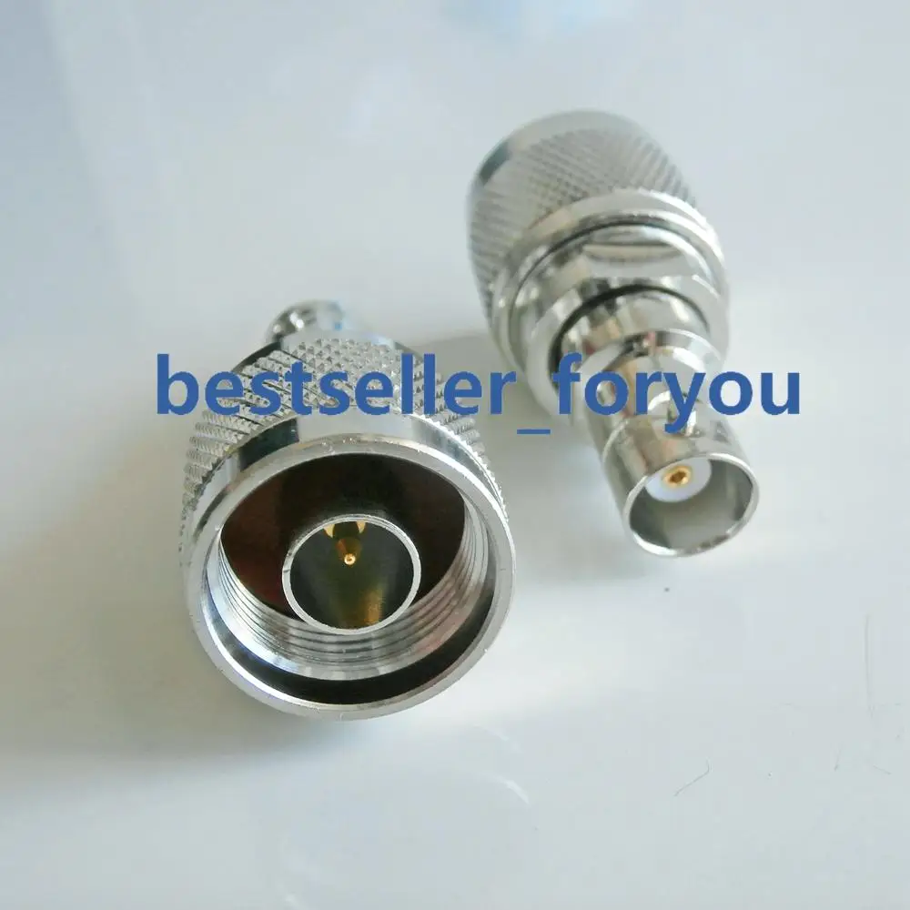 1X разъем BNC Гнездо N типа штекер RF коаксиальный прямой адаптер | Обустройство дома
