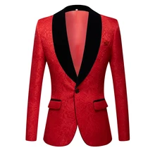 Blazer azul para homem modelado terno fino apto padrinhos smoking blazers para casamento xale colarinho terno jaqueta (3)