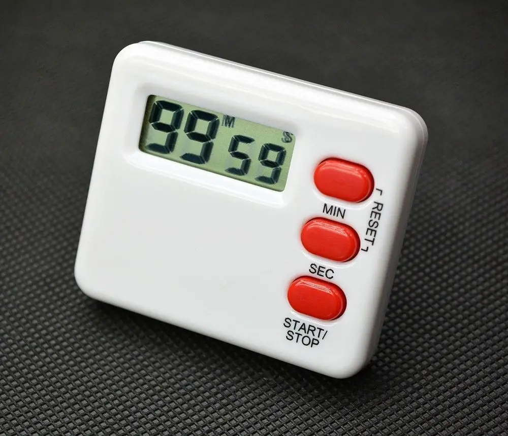 Мини Цифровые кухонные Таймеры с ЖК дисплеем функция подсчета и отсчета 99 минут