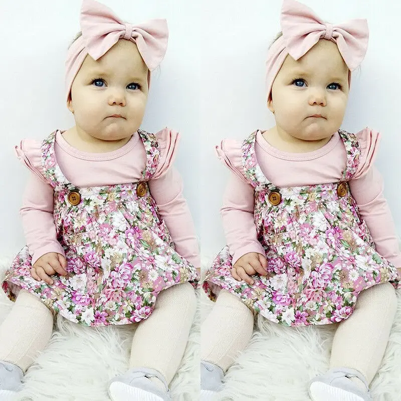 Юбка пачка для новорожденных с цветочным принтом|Юбки| |