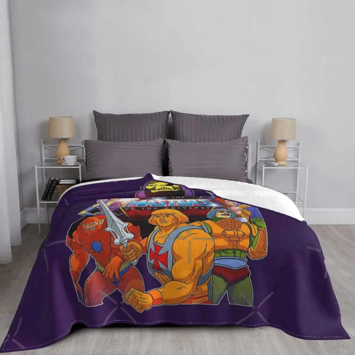 

Одеяло He-Man, покрывало для кровати, плед, диван-кровать, одеяло, пляжное полотенце, роскошное