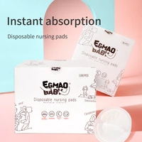 100 pcs breast pads anti overflow disposable nursing pad breastfeeding breathable absorbency mom prenatal postnatal supplie