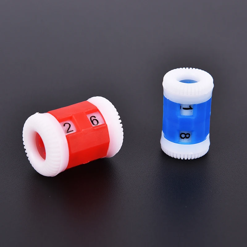 

New 2pcs Plastic Knitting Tools Needle Knitting Number Marker Tool Plastic Knitting Needles Counter Weaving Tools