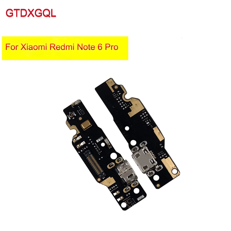 

Новинка для Xiaomi Redmi Note 6 Pro USB Зарядное устройство Док-станция подключение зарядный гибкий кабель запасные части для ремонта