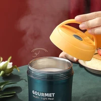 stainless steel thermos multifunctional soup can lunch box food insulation container leak proof breakfast cup kitchen accessorie