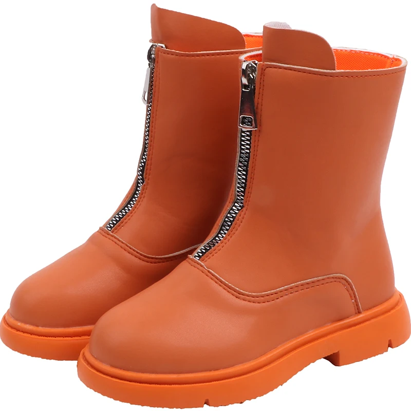 Детские ботинки для больших девочек детская обувь в британском стиле Зимние