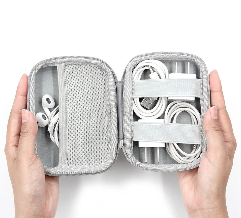 LIYIMENG EVA дорожная цифровая сумка для хранения кабеля подходит для power Bank гарнитура U диск линия передачи данных USB органайзер для устройств