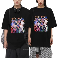 cute cartoon anime tshirt omori graphics print t shirt new oversized loose tees psychological horror rpg game t shirts