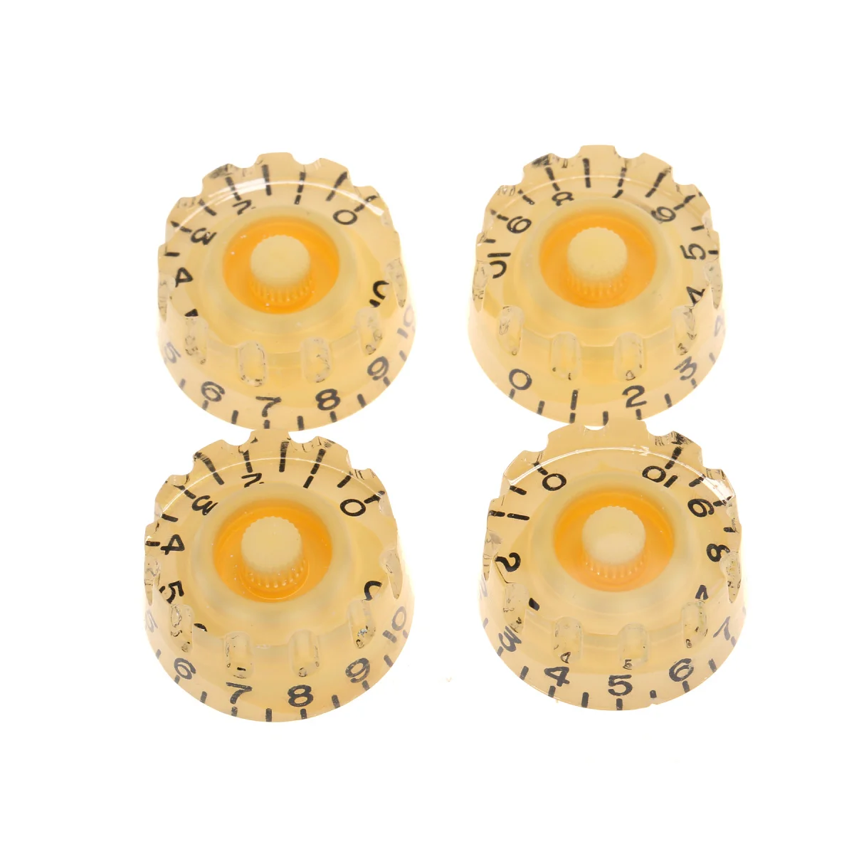 

Накатанные ручки для управления скоростью гитары Musiclily Pro, размер дюйма, совместимы с электрогитарой Les Paul из США, кремовые (набор из 4 шт.)