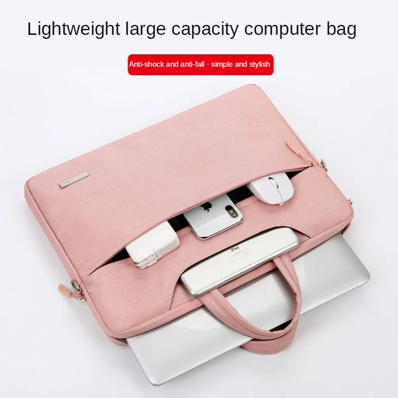 multifunctional laptop case 15 6 16 1 14 13 3 12 inch waterproof and dustproof laptop bag for macbook huawei fashion laptop bag free global shipping