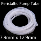 Трубка перистальтического насоса внутренний диаметр 7,9 мм x 12,9 мм внутренний диаметр мягкий силиконовый шланг 2,5 мм Гибкая Трубка для подключения питьевой воды Нетоксичная прозрачная