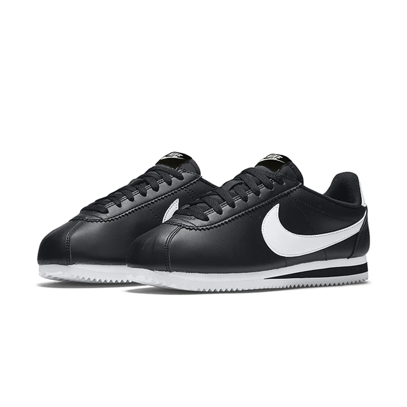 Оригинальные Водонепроницаемые женские кроссовки для бега Nike Cortez, удобные спортивные классические мужские кроссовки 807471-010
