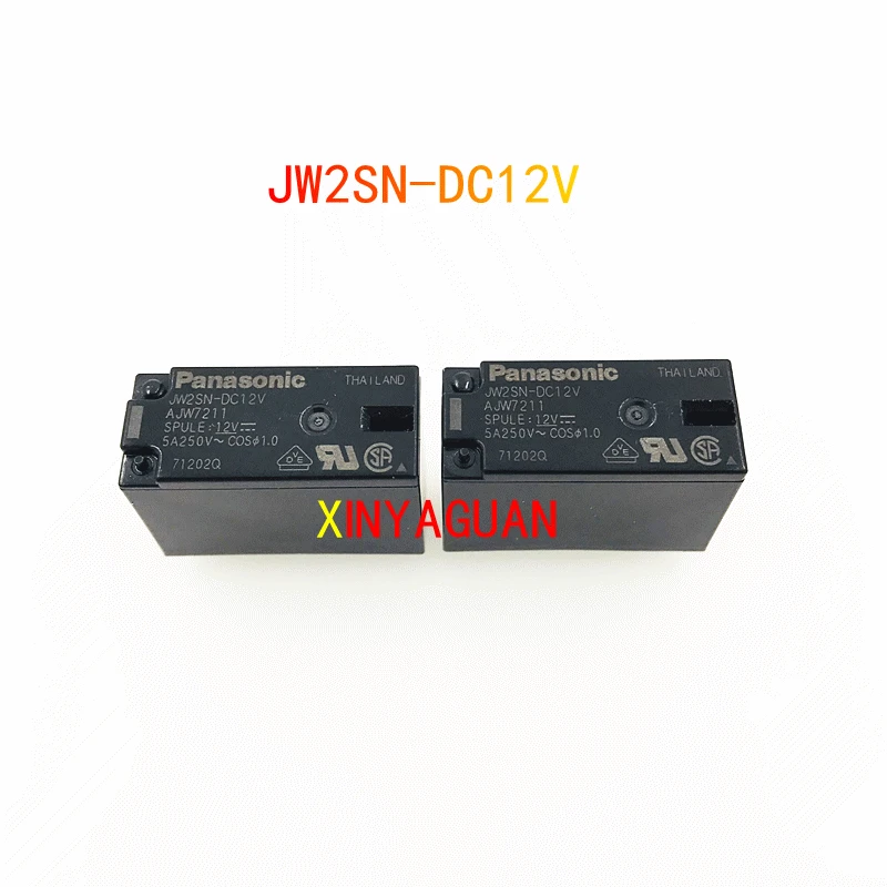 100% новое оригинальное реле JW2SN-DC12V / JW2SN-DC24V AJW7211 / AJW7212 12В/24В 8pin 5А/250VAC JW2SN может заменить реле G2R-1