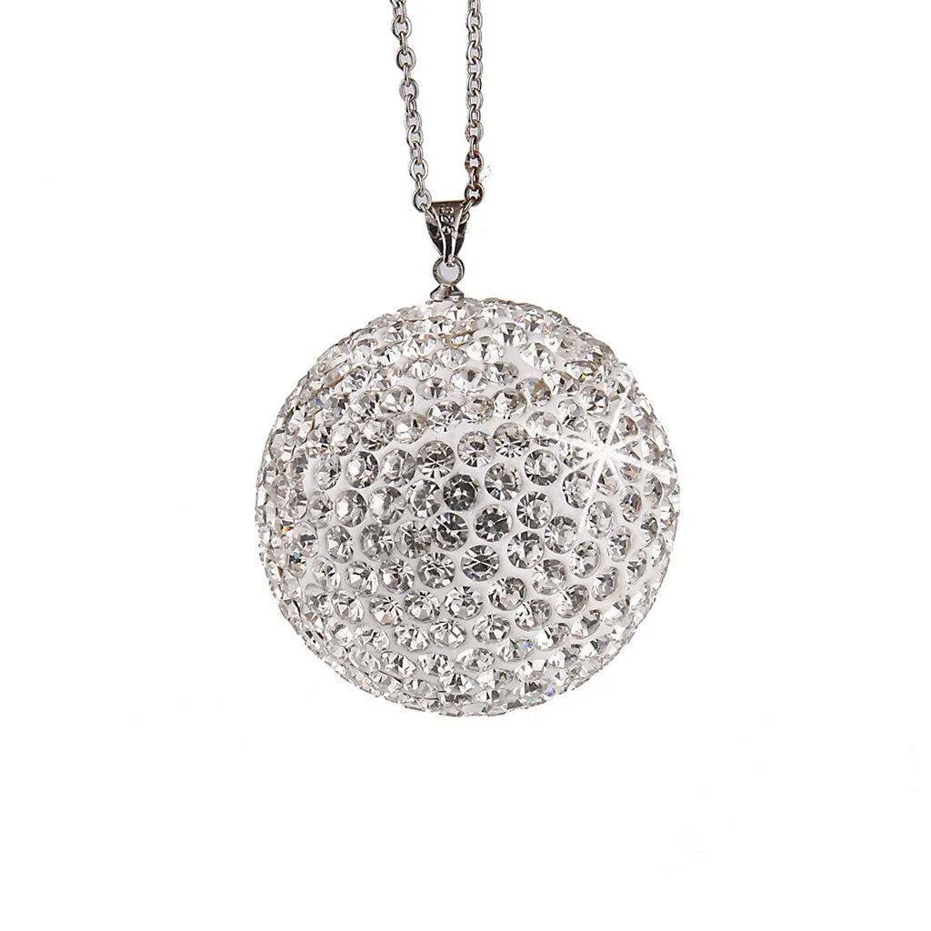 Подвеска для автомобиля Bling Crystal Ball Орнамент подвесные автомобильные гаджеты и