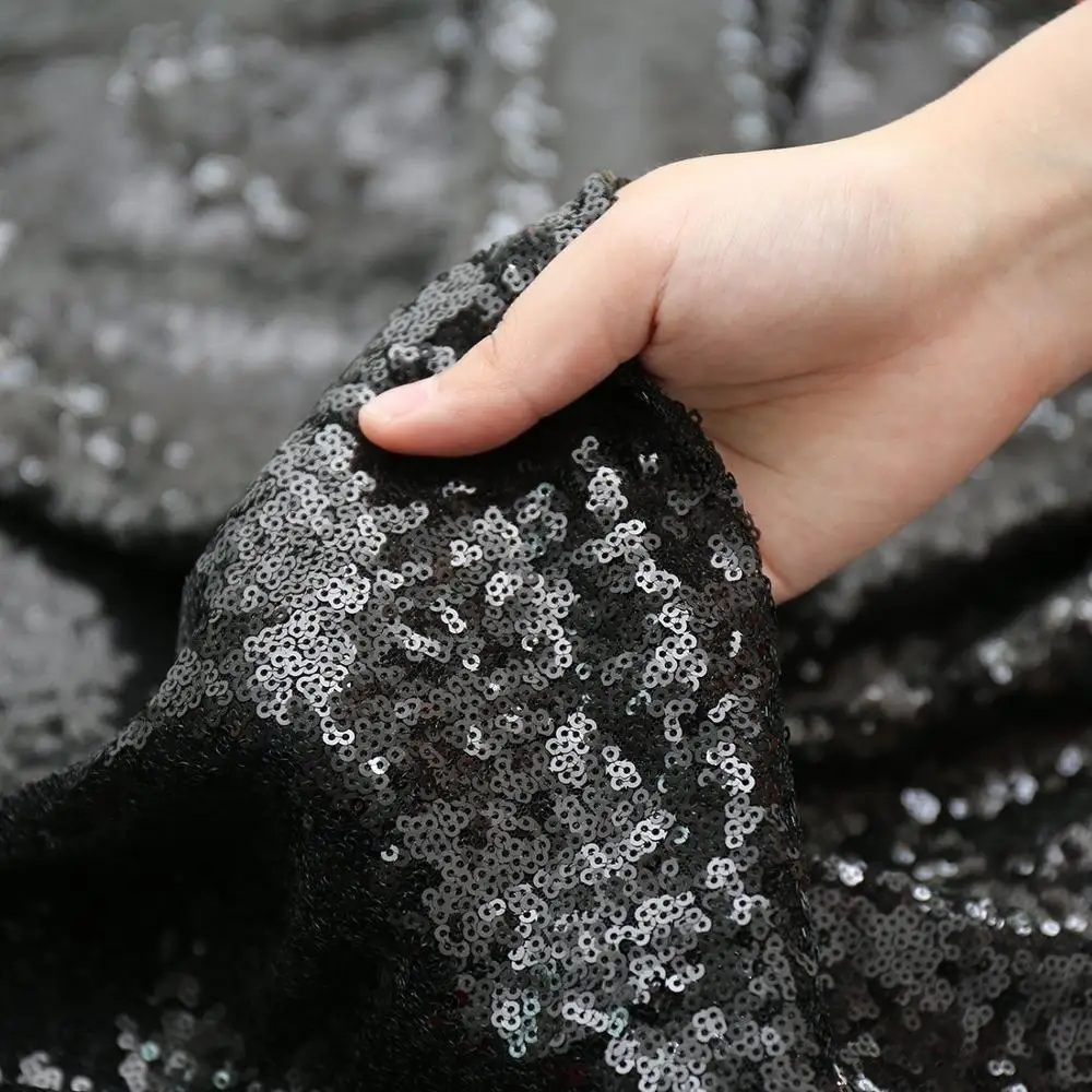 Черный занавес с блестками фон для фотосъемки занавески свадебных фотографий