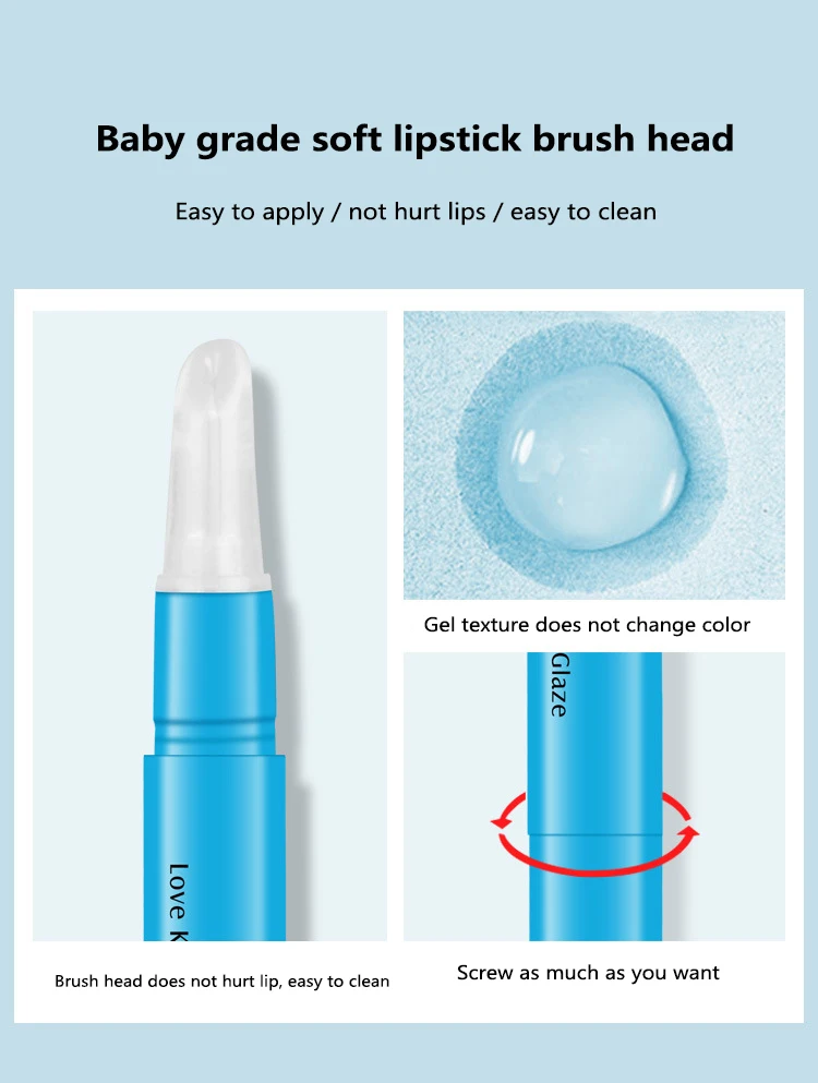 Lipstick Fixed Color Lips Glaze Raincoat Lip Protection Lasting Not Easy To Fade Moistening Sticky Makeup TSLM2 |
