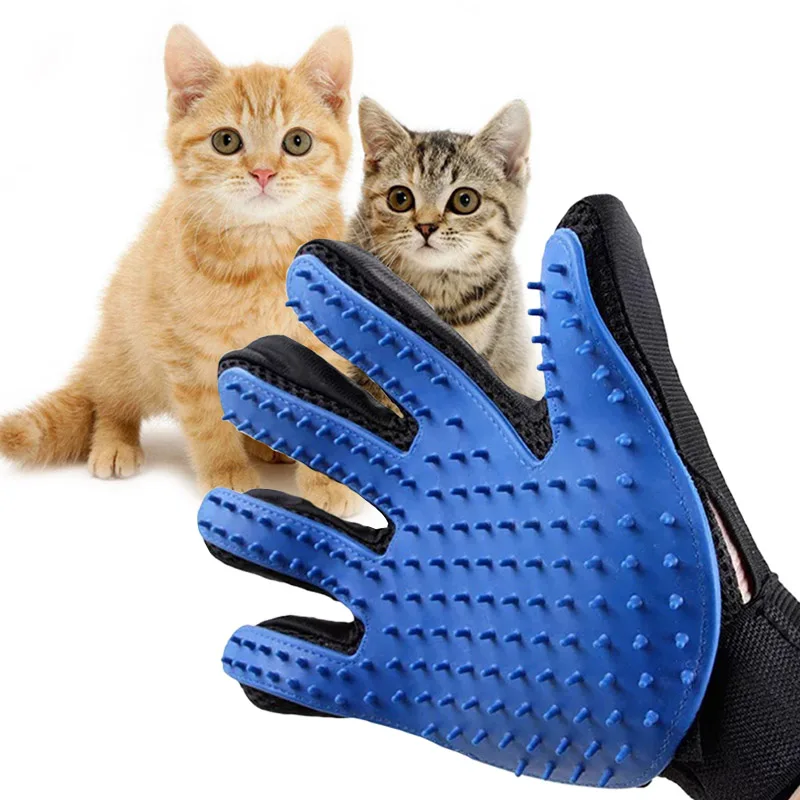 

1Pc Pet Dog Cat Grooming Cleaning Brush Gloves Pet Hair Deshedding Brush Comb Glove Pet Supplies