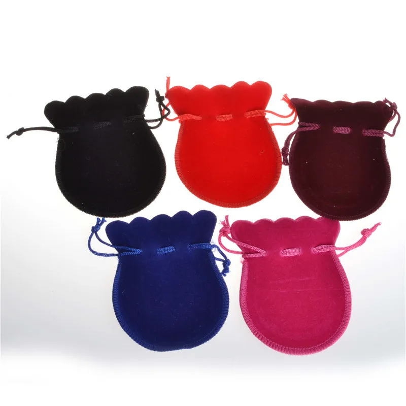 

10Pcs Hot Sale 7x9cm Gourd Jewelry Bag Velvet Drawstring Gift bags & Pouches,Wedding/Candy Bag