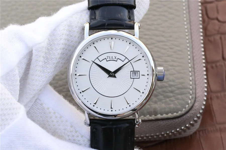 

Replica Men' s Watches TULX 5150G-010 Automatic Mechanical Luxury Brand Watch Top-quality White dial