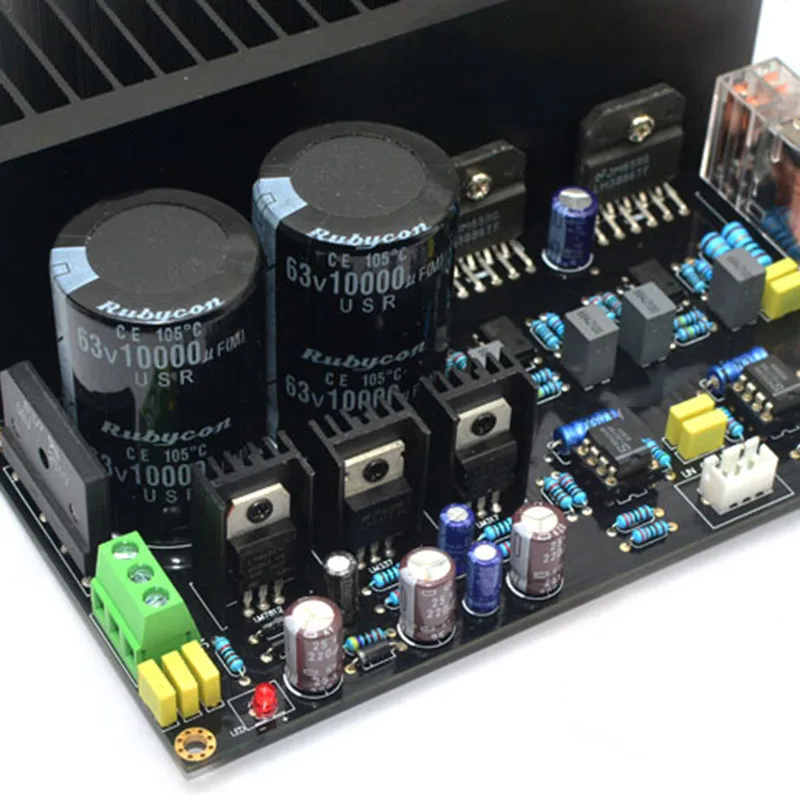 Lm3886 стерео усилитель высокой мощности доска Op07 Dc Servo 5534 независимый операционный